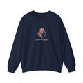 Crewneck Sweatshirt - 'Zeal for Glory' Heart & Crown Design (Passion Power Purpose)