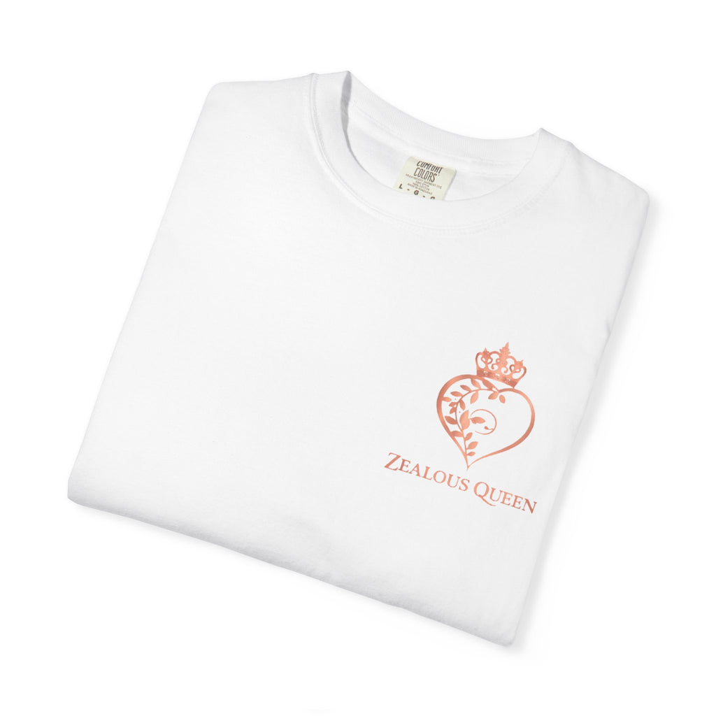 Passion Power Purpose T-Shirt — Motivational Graphic Tee with Crown Heart Logo