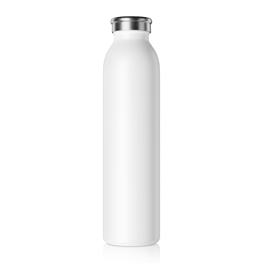 Zealous Queen Slim Water Bottle — Rose Gold Crown Heart Stainless Bottle